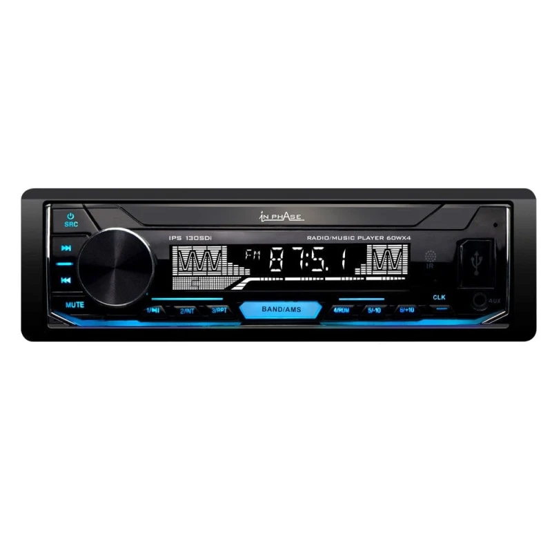 Image of In Phase IPS-130SDi Mechless Digital Media Player with USB SD Card AUX Shallow Fit and Remote