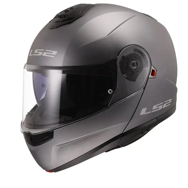 Image of LS2 FF908 Strobe II Matt Titanium 06 Modular Helmet Size M