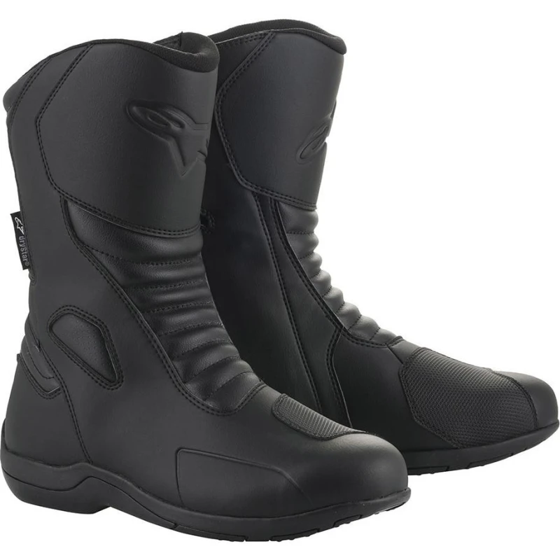 Image of Alpinestars Origin DryStar CE Motorcycle Boots 47 Black (UK 13) Black