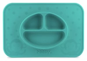 image of Nuby SureGrip Miracle Plate Toddle Table Mat.