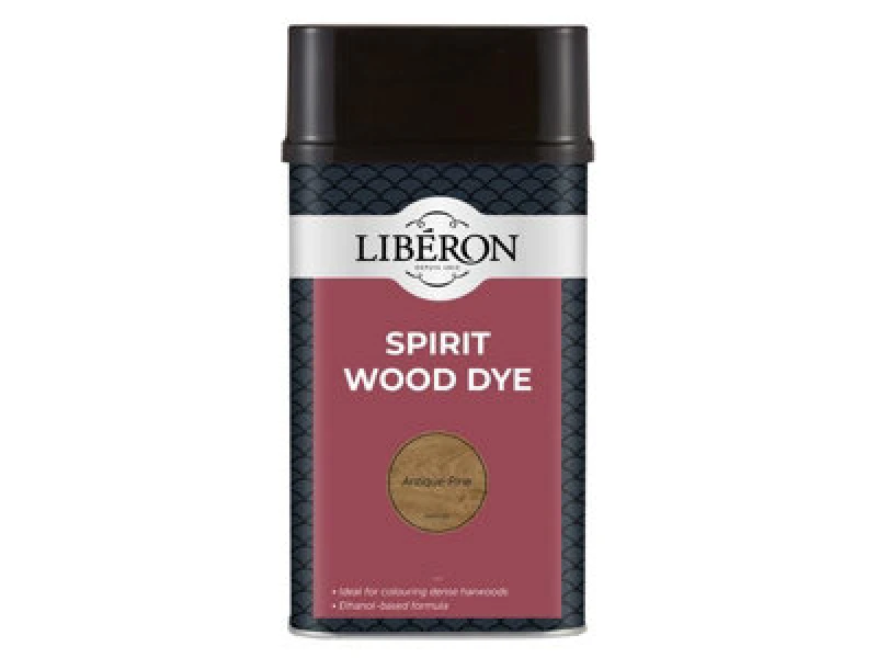Image of Liberon 'Spirit Wood Dye' Antique Pine 1 litre Antique Pine unisex
