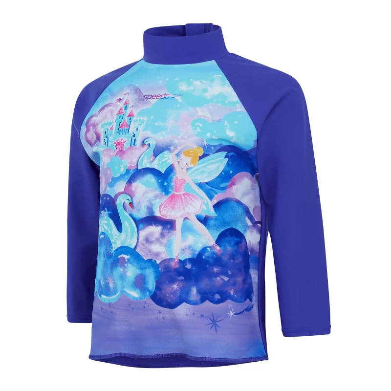 Image of Speedo Plt Ls Dpm St - Purple Purple 2 - 3 Years