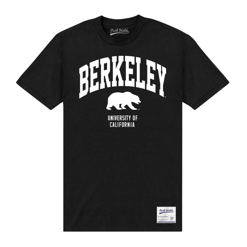 Image of Berkeley Mens Bear T-Shirt in Black Size: Small Black Male S