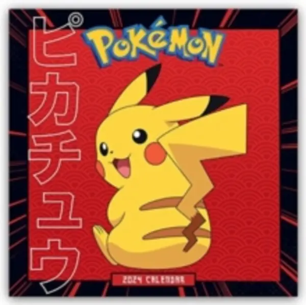 Image of Pokemon 2024 Square Wall Calendar Calendar