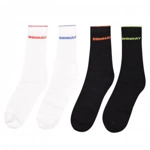 image of Donnay Crew Socks 12 Pack Junior - Bright Asst