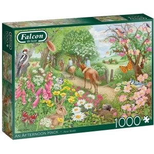 Image of Falcon An Afternoon Hack Jigsaw Puzzle - 1000 Pieces