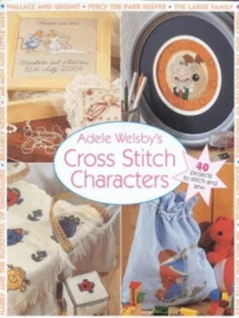 Image of Adele Welsbys Cross Stitch Characters by Adele Welsby Hardback