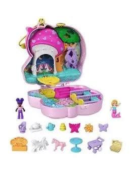 Image of Polly Pocket Unicorn Forest Compact And Accessories