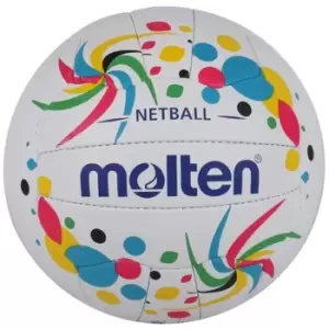 image of Molten Contender Match Netball - White