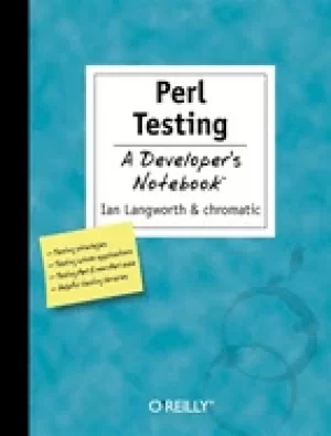 Image of perl testing a developers notebook