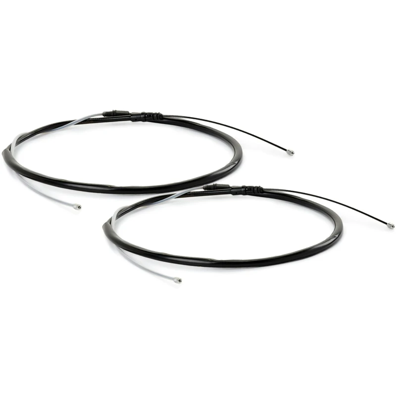 Image of RIDEX 124C1645 Brake Cable Rear, 1910/1105mm Cable,parking brake (124)
