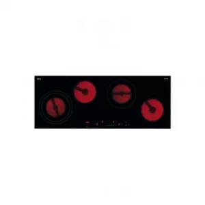 Image of CDA HC9606FR 90cm Linear Touch Control Four Zone Ceramic Hob