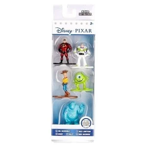 image of Disney Pixar Nano Metalfigs Diecast Mini Figures 5 Pack