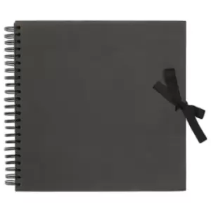 image of Papermania 12" x 12" Scrapbook Black 40 Pages