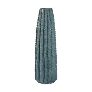 image of 50cm Blue Textured Vase