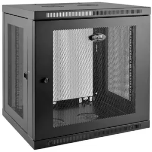 Image of Tripp Lite SRW12UDP SmartRack 12U Low-Profile Switch-Depth-Plus Wall-Mount Small Rack Enclosure