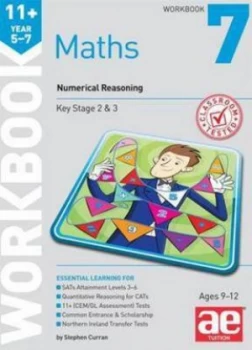 Image of 11+ Maths Year 5-7 Workbook 7 by Stephen C. Curran Book