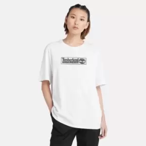 Image of Timberland All Gender Comic Graphic T-Shirt In White White Men, Size M