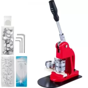 Image of VEVOR 44mm Button Maker 1.73 Button and Badge Maker Machine Button Maker Press Punch Press Machine with 1000 Buttons(1000pcs)