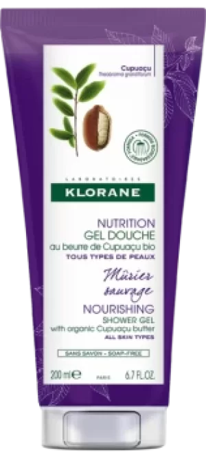 image of Klorane Shower Gel Wild Berry Nutritive 200ml