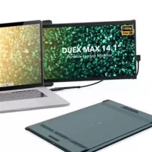 Image of Mobile Pixels DUEX Max 35.8cm (14.1") 1920 x 1080 pixels Full HD LCD Green