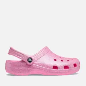 Crocs Classic Glittered Rubber Clogs - M3W4