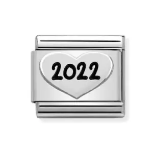 Image of Nomination Classic Silver 2022 Heart Charm