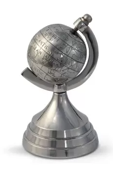 Image of Decorative Aluminium World Globe Ornament