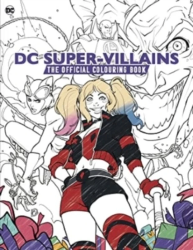 Image of DC: Super-Villains: The Official Colouring Book Paperback / softback