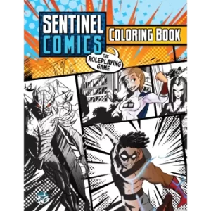 Image of Sentinel Comics: The Roleplaying Game Colouring Book