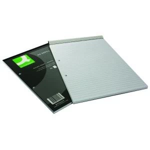 Image of Q-Connect Feint Ruled Headbound Refill Pad 160 Pages A4 Pack of 10