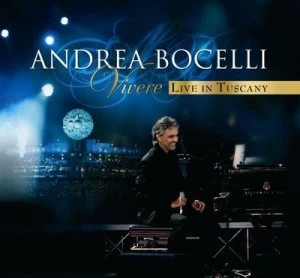 Image of Vivere Live in Tuscany by Andrea Bocelli CD Album