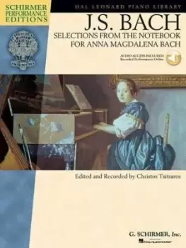 Image of JS Bach Selections from the Notebook for Anna Magdalena Bach by Johann Sebastian Bach