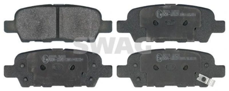 Image of Brake pad set SWAG 33 10 5347