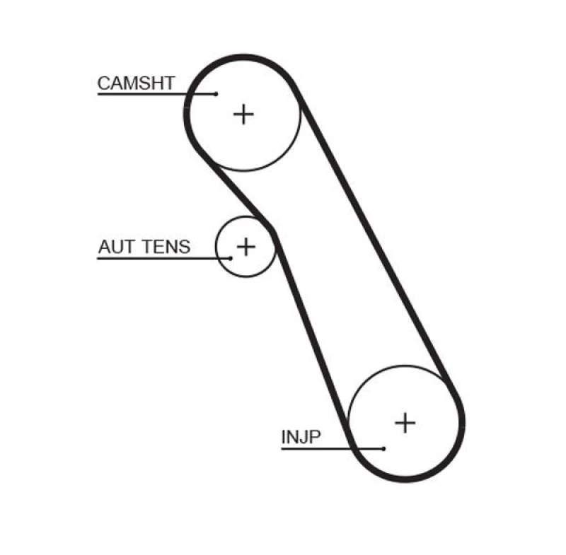 Image of GATES Timing Belt GATES 5541XS