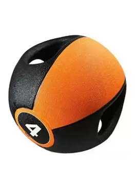 image of Pure2Improve Deluxe Medicine Ball With Handles 4Kg