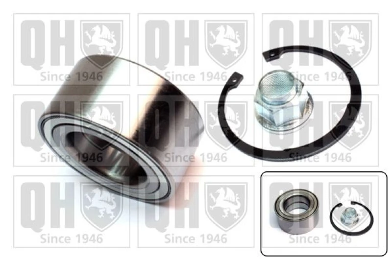 Image of QUINTON HAZELL Wheel bearing kit QUINTON HAZELL QWB1439