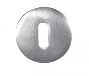 image of LocksOnline Aluminium Standard Keyhole Escutcheon