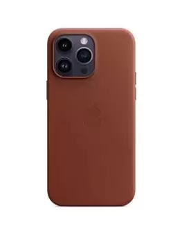 Image of Apple iPhone 14 Pro Max Leather Case With Magsafe Umber MPPQ3ZM/A