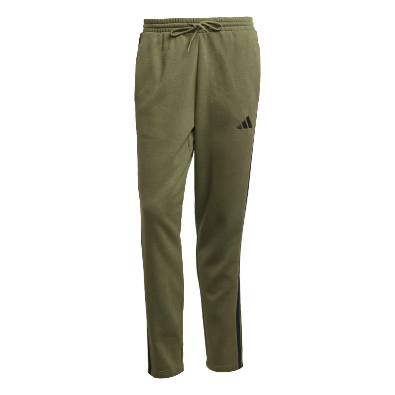 Image of adidas Mens Open Hem Fleece Joggers Olive Strta/Blk male S