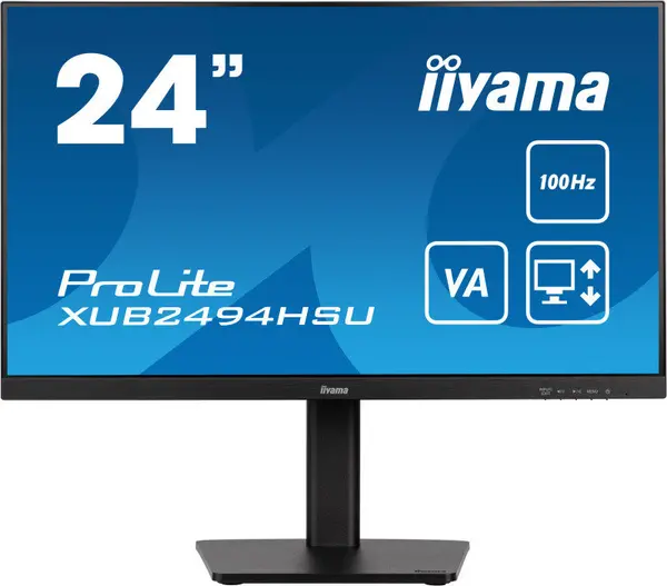 image of iiyama ProLite 24" XUB2494HSU-B6 Full HD LED Monitor