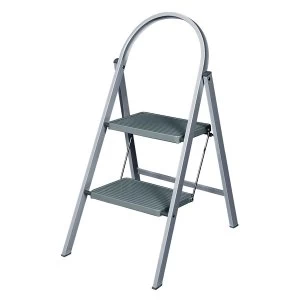 image of Abru 2-Tread Steel Stepladder