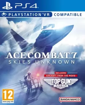 image of Ace Combat 7 Skies Unknown Top Gun Maverick Edition PS4 Game