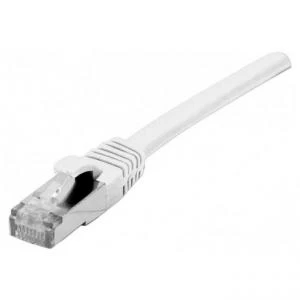 Image of Patch Cord RJ45 CAT.6 F/UTP LSZH Snagless White - 2m Full Copper