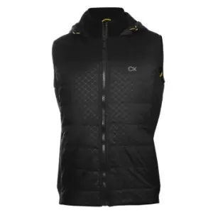 Calvin Klein RAMOND HYBRID GILET - BLACK - XXL