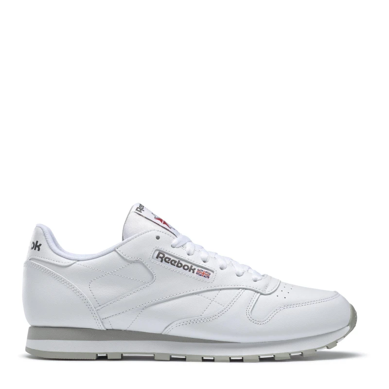 Image of Reebok Classic Leather Mens Trainers - White White 9.5