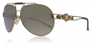 image of Versace VE2160 Sunglasses Bronze 13485A 63mm