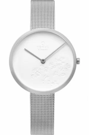 image of Obaku Hassel Natur Steel Watch V219LXCHMC