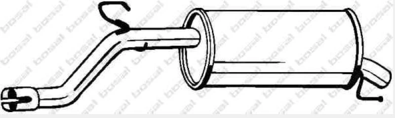 Image of Rear silencer VEGAZ OS-674AT
