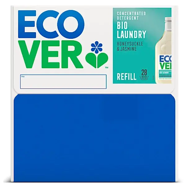 Image of Ecover Bio Laundry Refill Honeysuckle & Jasmine 15L